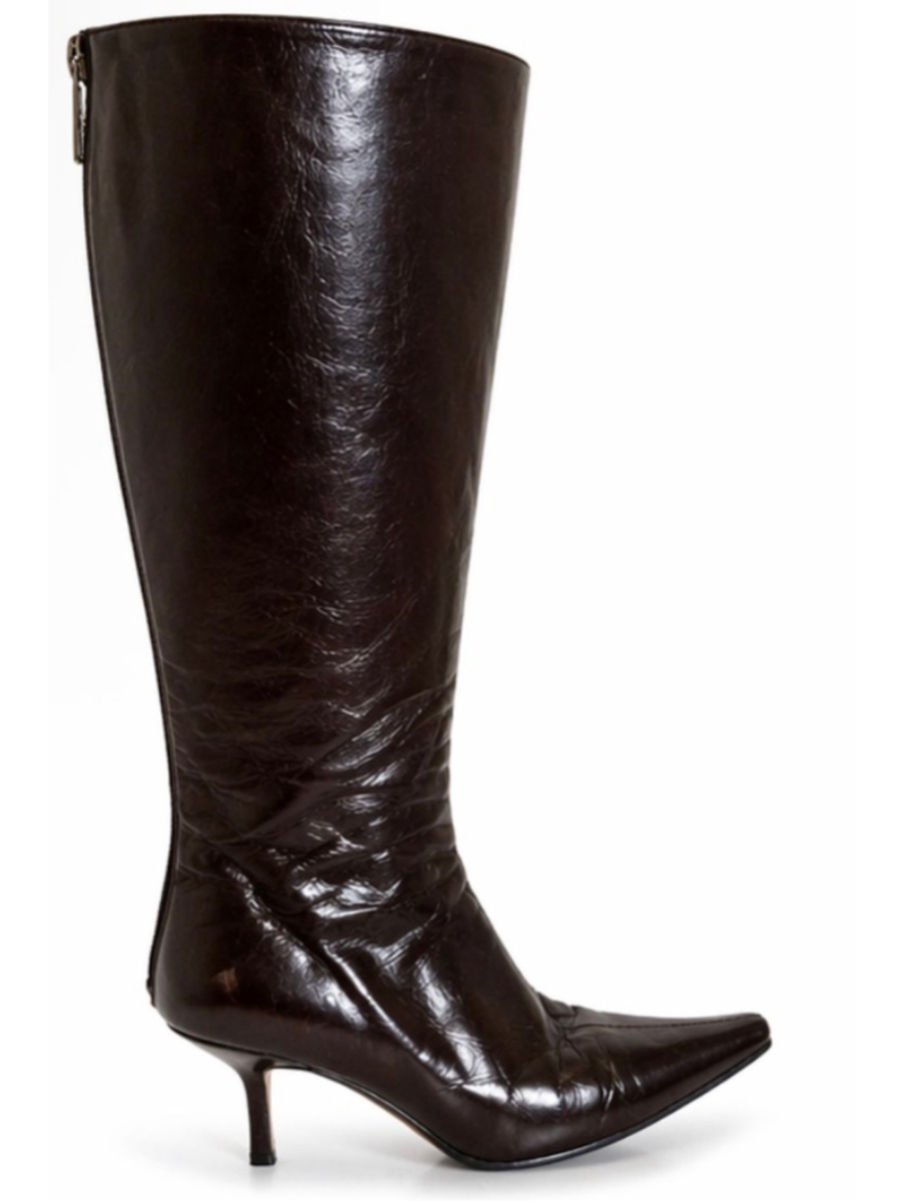 Jimmy Choo Heeled Boots Brown Size 39.5/9.5 - Picture 2 of 7